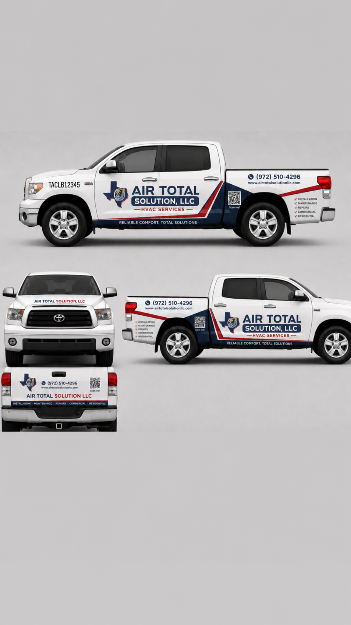 Air Total Solution HVAC Truck